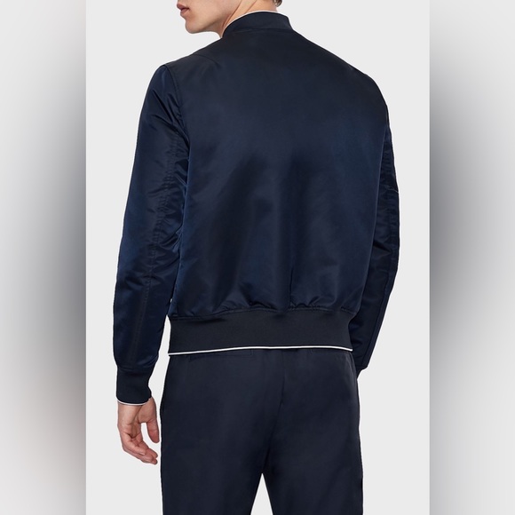 ARMANI EXCHANGE SATIN NYLON TWILL BOMBER JACKET
6KZB28 ZNJWZ 1510 - Picture 3 of 10